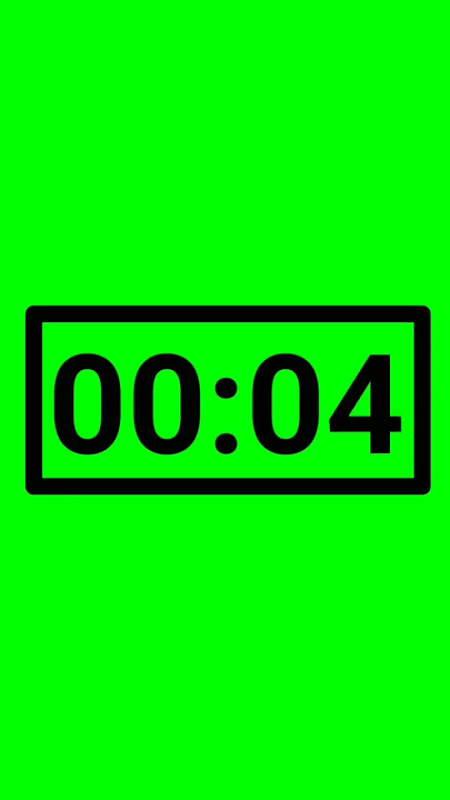 countdown green screen 5 seconds no copyright | timer green screen #shorts #greenscreen #video