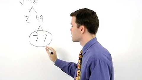 Simplifying Radicals | MathHelp.com
