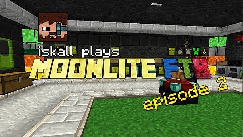 Iskall Moonlite FTB Direwolf20 - EP2 - Auto Item Sorting with Logistics Pipes