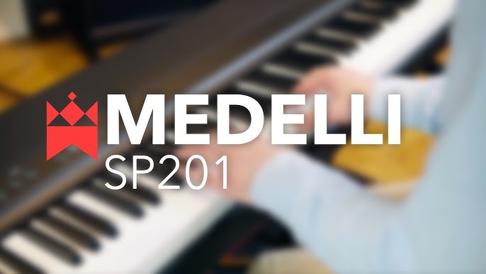 Piano Numérique Portable MEDELI SP201 WH – acoustics-micsandpickups