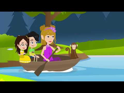 Row Row Row Your Boat | Learning Rhyme for Toddlers