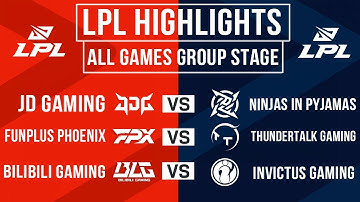 LPL Highlights ALL GAMES Group Stage Day 2 | LPL 2025 Split 2