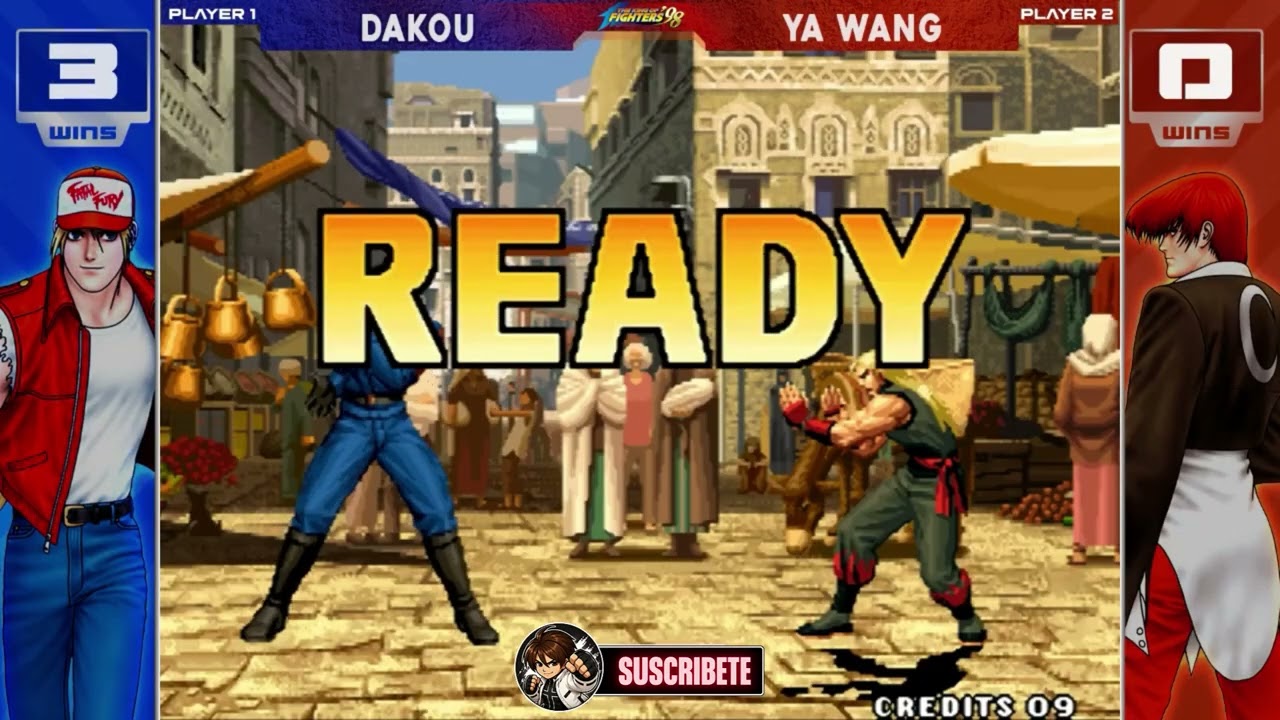 KOF 98 Dakou 大口 Vs Ya wang 丫王 FT11 - YouTube