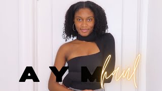 AYM Studio Try On Haul Sustainable Fashion