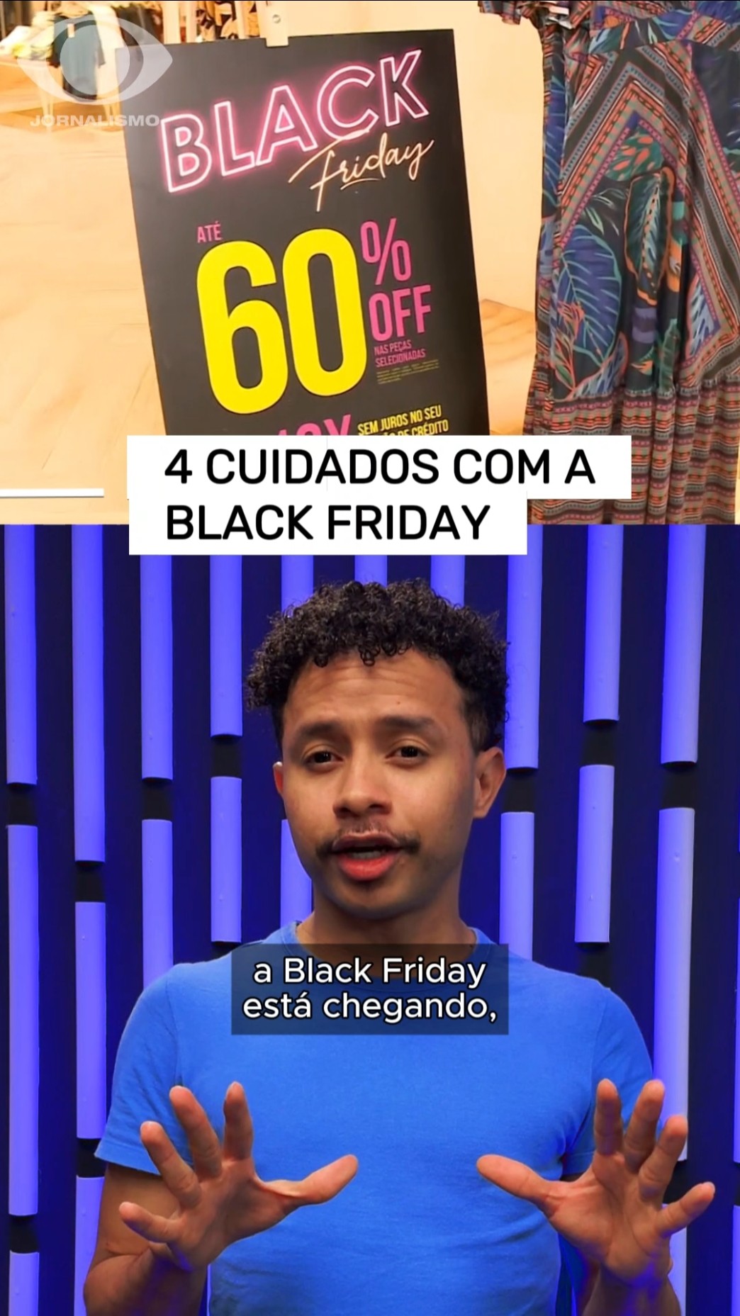 Golpes na Black Friday? Veja quatro dicas para evitar prejuízo ao ir às compras.