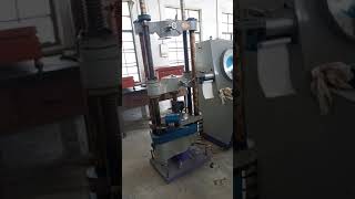 Universal tensile machine bending of rod test