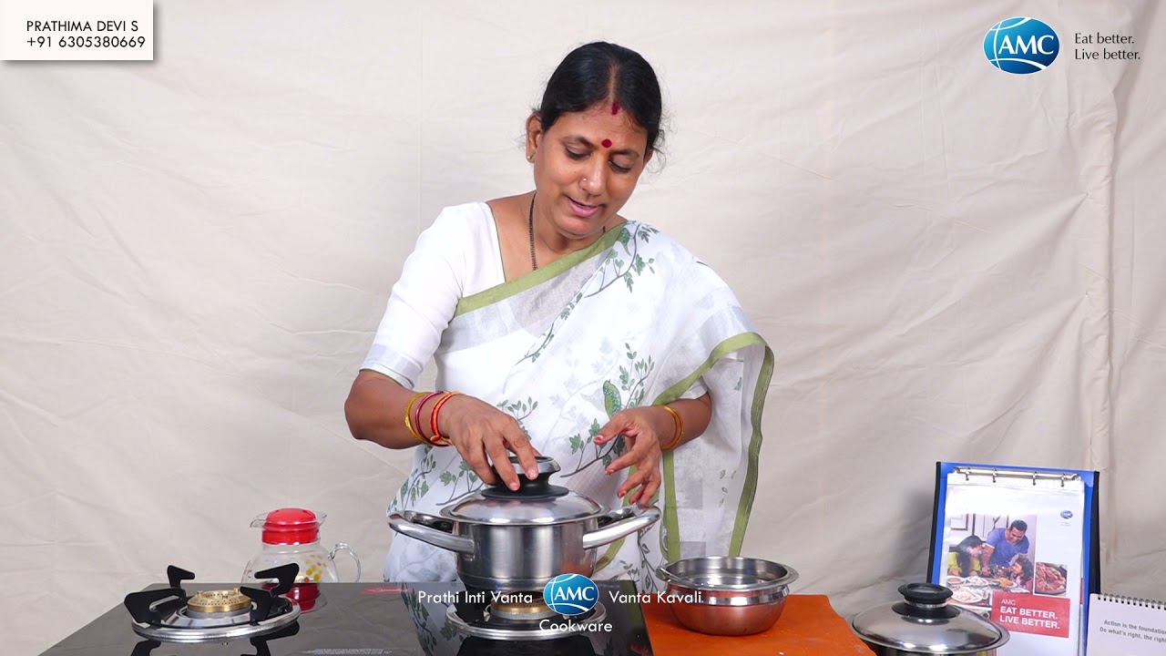 AMC EGG BOILING (WITH 2 SPOONS OF WATER ) BY PRATHIMA DEVI