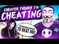 cheater accuses me of cheating to beat his cheats