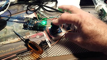 Arduino joystick stepper motor control