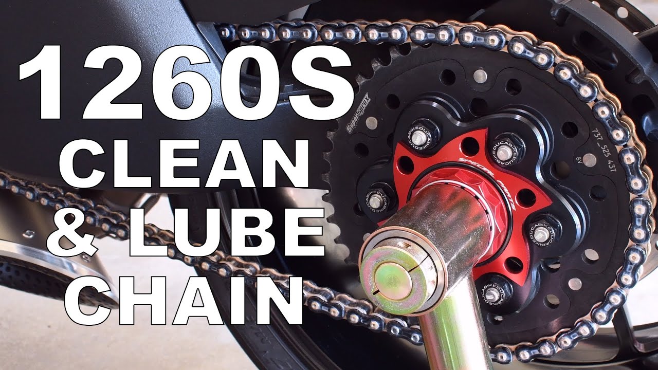 Motorcycle chain lubrication! This Speed luber is Incredible