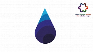 adobe illustrator tutorial - Quick and Simple Tips Create Water Drop icon logo design in illustrator