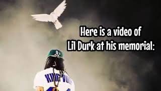 King von memorial of lil durk (hard not to cry)