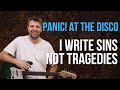 Vídeo Panic! At The Disco - I Write Sins Not Tragedies (como tocar - aula de guitarra)