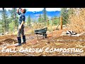 Fall Garden Composting