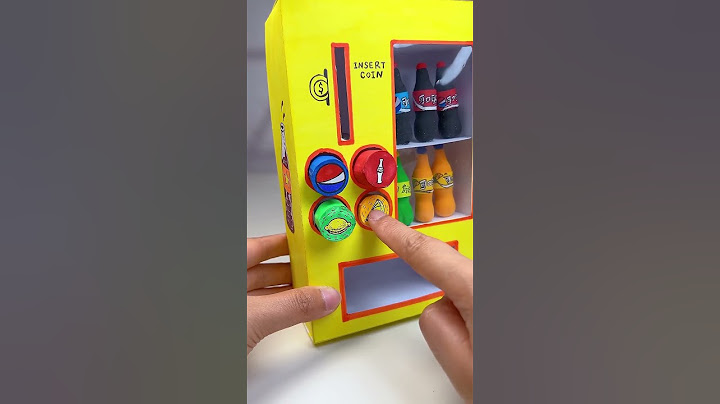 Manual DIY vending machine | #diy #craft #handmade