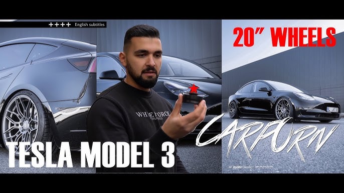 BMZX Tesla Model 3 18 Zoll Radkappen Model 3 Radkappen 18 Zoll Radkappen  Heavy Duty Räder Felgenabdeckungen für Tesla Model 3 (4er Set)