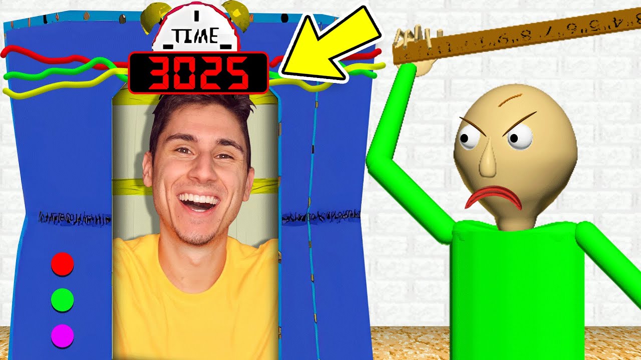 Я воспользовался новой машиной времени Балди!