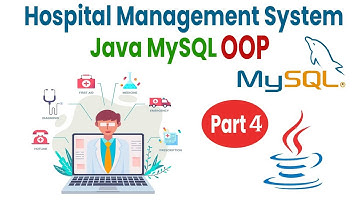 Java MySQL Hospital Management System OOP Tutorial Part 4
