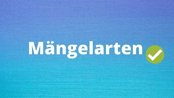 Was zählt unter versteckte Mangel?