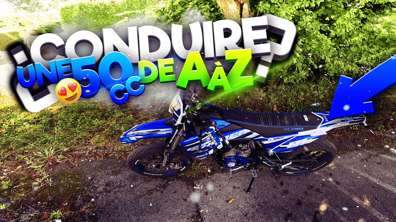 COMMENT CONDUIRE UNE 50cc ?? (passer vitesses...) - YouTube