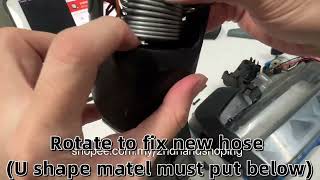 Philips Cordless Vaccum FC6901/6903 Cara tukar hos , Soft Hose Step to Replacement #philips #vaccum screenshot 3