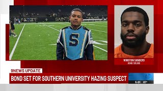 Bond set for SU hazing suspect Winston Sanders