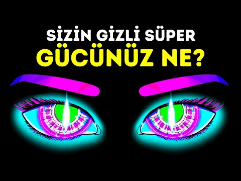 Gizli Süper Gücünüz Ne? | Kişilik Testi