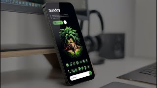 Go Berserk! Epic Broly Android Homescreen with Nova Launcher screenshot 4