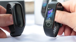 Обзор на  Honor Band 5 и Doolnng M4 с Алиэкспресс.