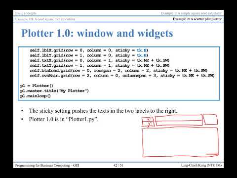 「商管程式設計」第十講「Graphical User Interface」(9)
