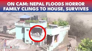 Nepal Floods VIRAL Video: House STANDS Firm Amid Raging River As Floodwaters SWALLOW Everything