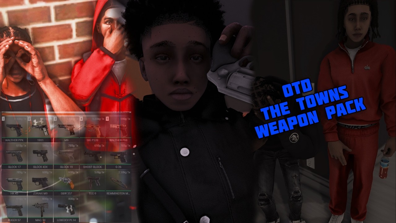 🔥 Amir The Towns Weapon Pack | The Only Working Towns Inspired Guns 🔥 (OTD)