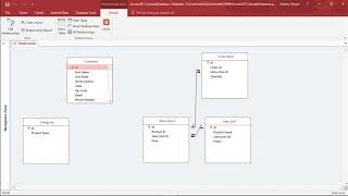 Ms Access 2016 - Create Junction Table