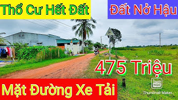 Số 155 🔴 Bán Đất Giá Rẻ Huyện Dương Minh Châu Tây Ninh 7x30m Nở Hậu