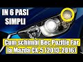 Mazda CX-5 (2013-2016) Schimbat / Inlocuit Bec Pozitie Far in 7 pasi simpli