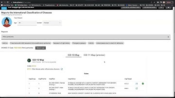 Bahmni-SNOMED Integration - Line report with SNOMED and ICD10 codes.