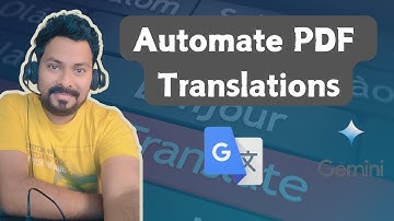 Data Pipeline to Automate PDF File Translations | Google Cloud Gemini