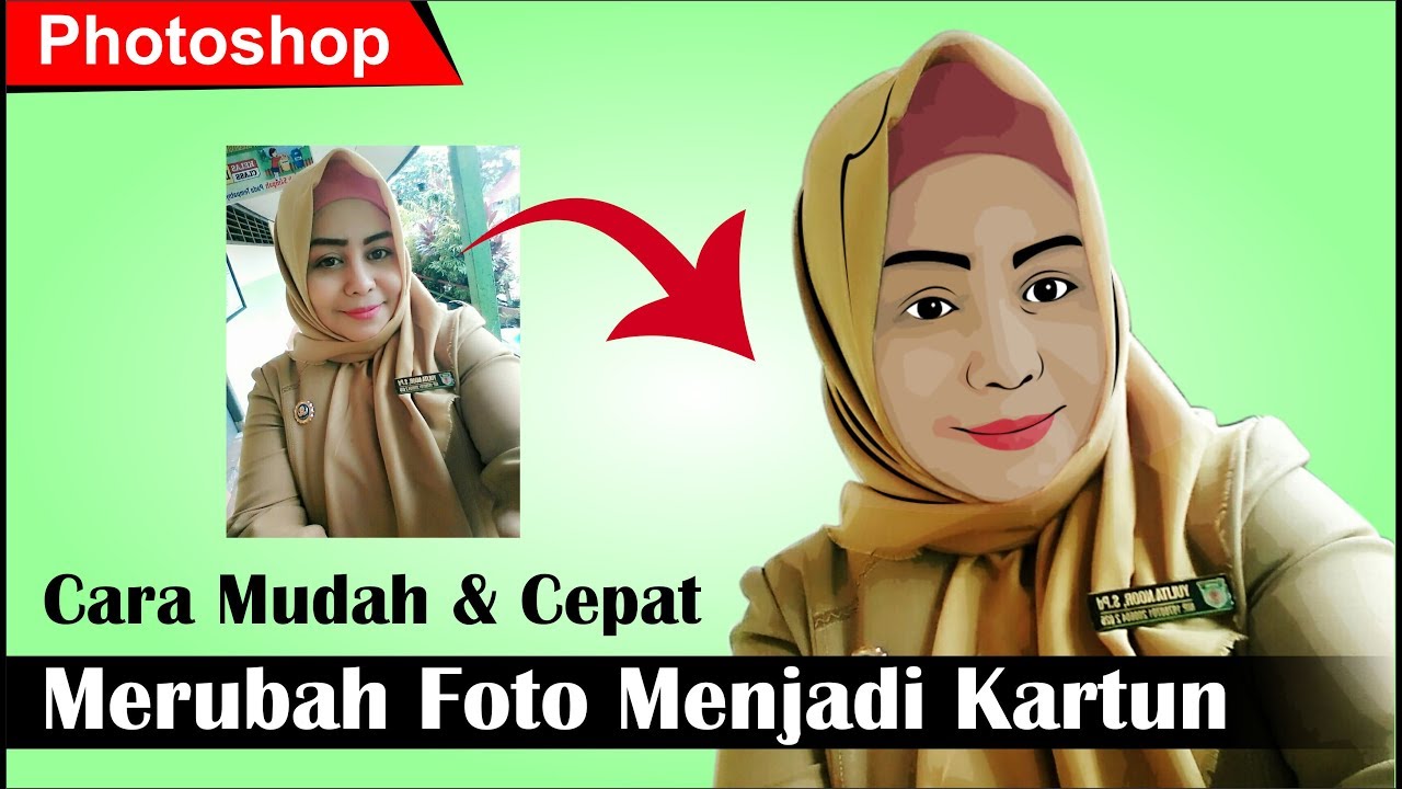 Cara Merubah Foto Menjadi Kartun dengan Mudah dan Cepat Tutorial