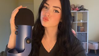 ASMR fast & aggressive mouth sounds + hand movements 👄