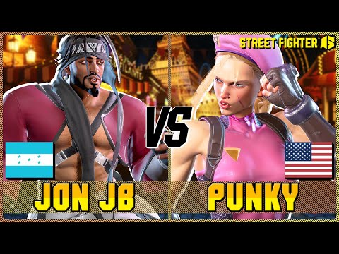 Street Fighter 6 🔥 Jon JB (RASHID) vs PunkdaGod (CAMMY) 🔥 SF6 Room Match 🔥