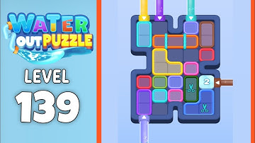 Water Out Puzzle level 139 solution