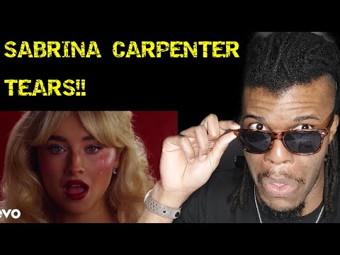 Sabrina Carpenter - Tears (Official Video) I AFRICAN REACTS (SunShades Reactons)