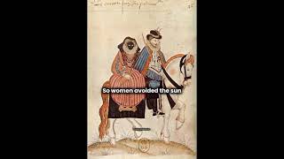 The Solution for Freckles and Tanning: The Visard#history#shorts#painting