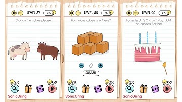 Brain Test Level 86 87 88 89 90 Walkthrough