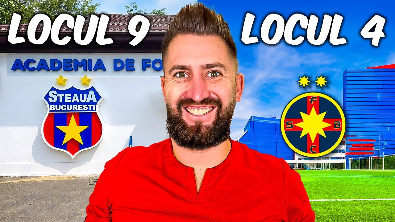 CUM ARATA ACADEMIILE DE FOTBAL DIN TOP 100 ROMANIA