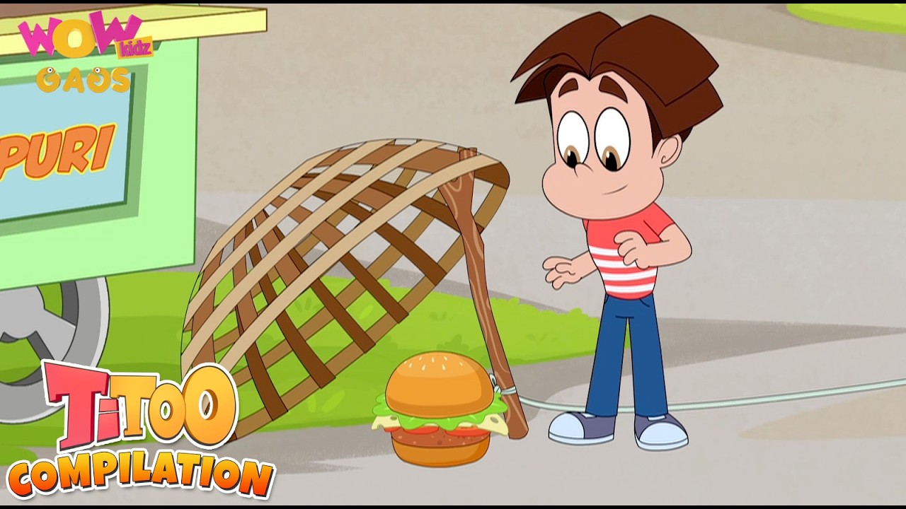 Titoo Funny Cartoon | Compilation | 162 | Hindi Cartoon for Kids #titoo