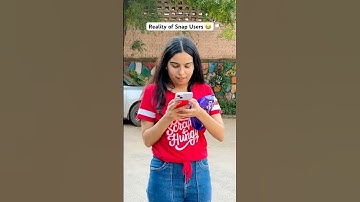 Reality of Snap Users 🤣 #dushyantkukreja #shorts #ytshorts