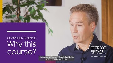 Why study undergraduate Computer Science at Heriot-Watt University?