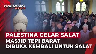 Download lagu Warga Palestina Kembali Salat di Masjid Tepi Barat Pasca Serangan | OneNews Update