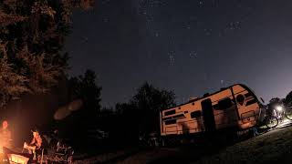 Milky Way Over Crowder State Park | Night Sky Timelapse 4K